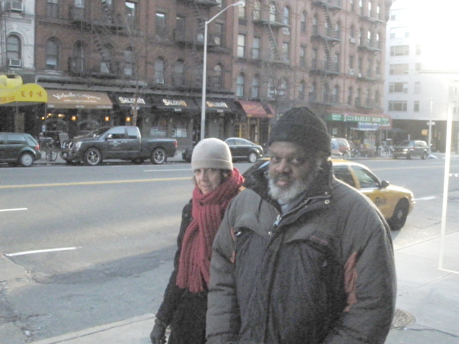 With HenryGrimes, NYC, Dec. 2009